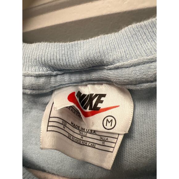 Nike Women’s Sleeveless V-Neck Running Outdoor Pullover Tank Top Size M Blue - Picture 2 of 3